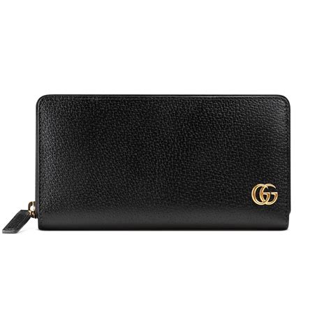 gucci marmont men wallet|Gucci Marmont zip around wallet.